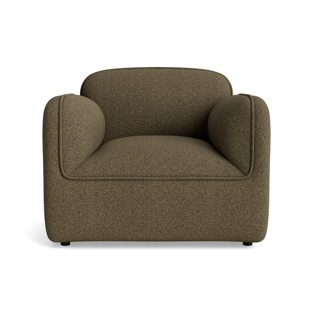 Ease Loungestol i grønne Boucle 500 stof 